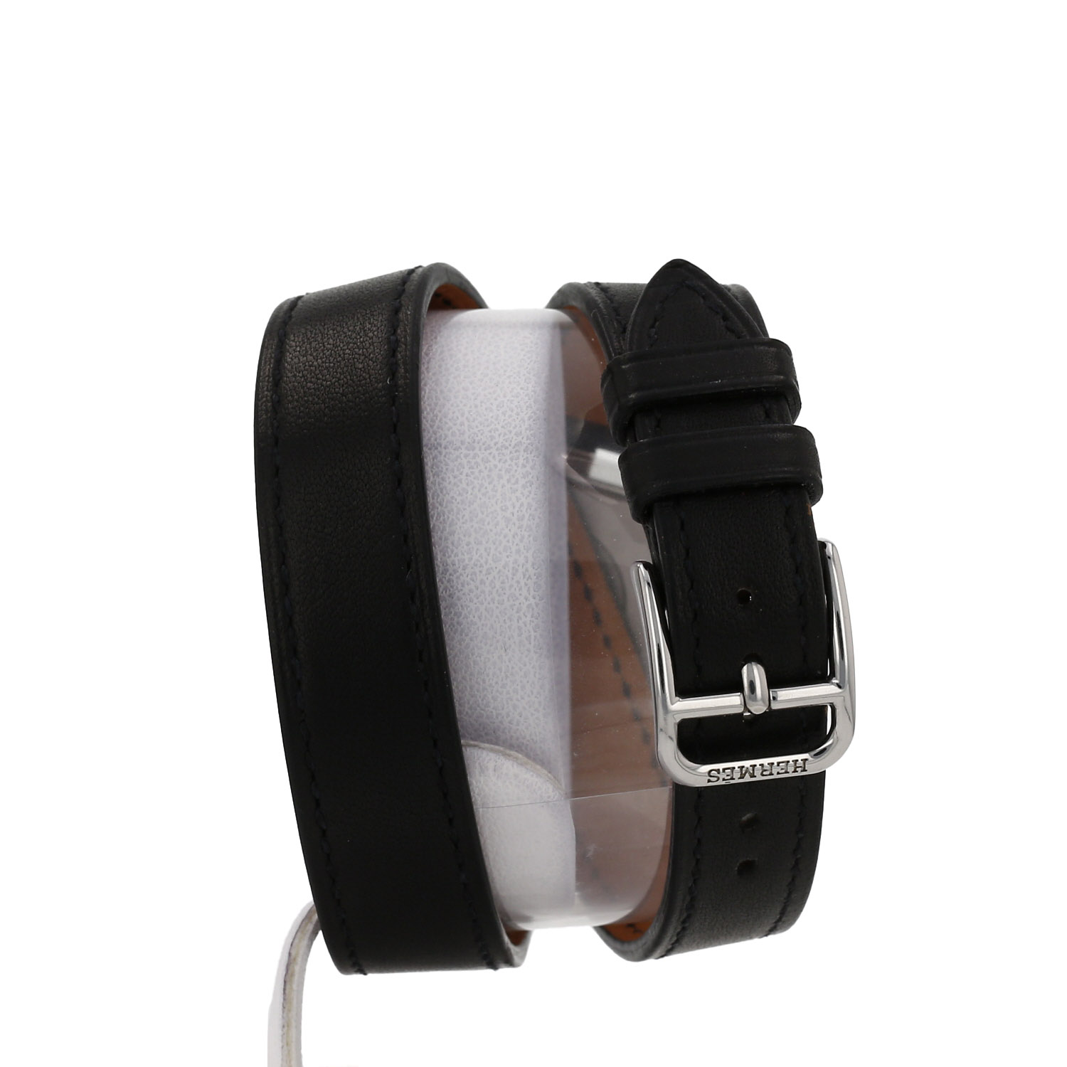 Reloj Hermès Cape Cod Tonneau, modelo pequeño, de acero. Ref.: Hermès - CT1.210. Hacia 2010 - Detail D4