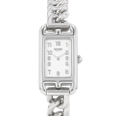 Montre Hermès Nantucket en acier Ref: Hermès - NA2.110  Vers 2010