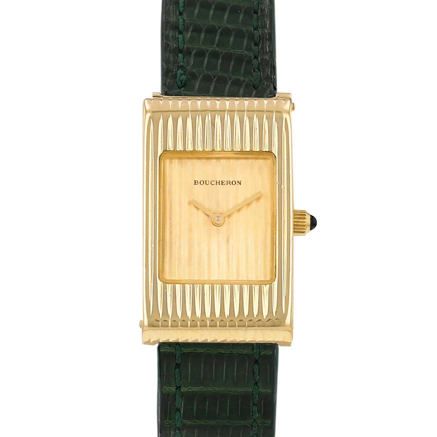 Montre Boucheron Reflet en or jaune Vers 2000