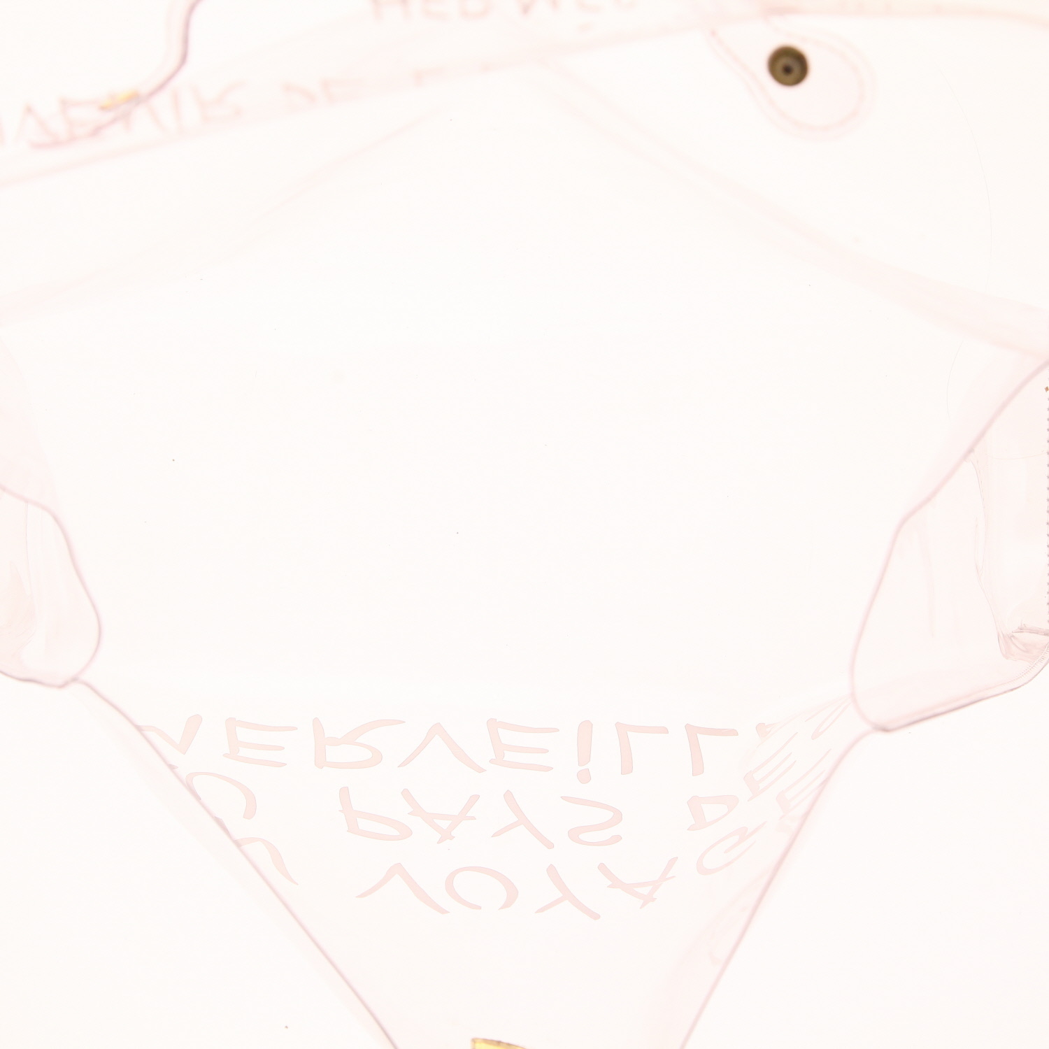 Bolso Hermès Kelly Plastic de vinilo transparente - Detail D3