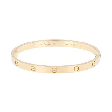 Bracciale Cartier Love, modello medio, in oro giallo