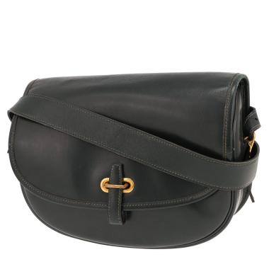Hermès ‘Balle De Golf’ shoulder or handbag in green box leather