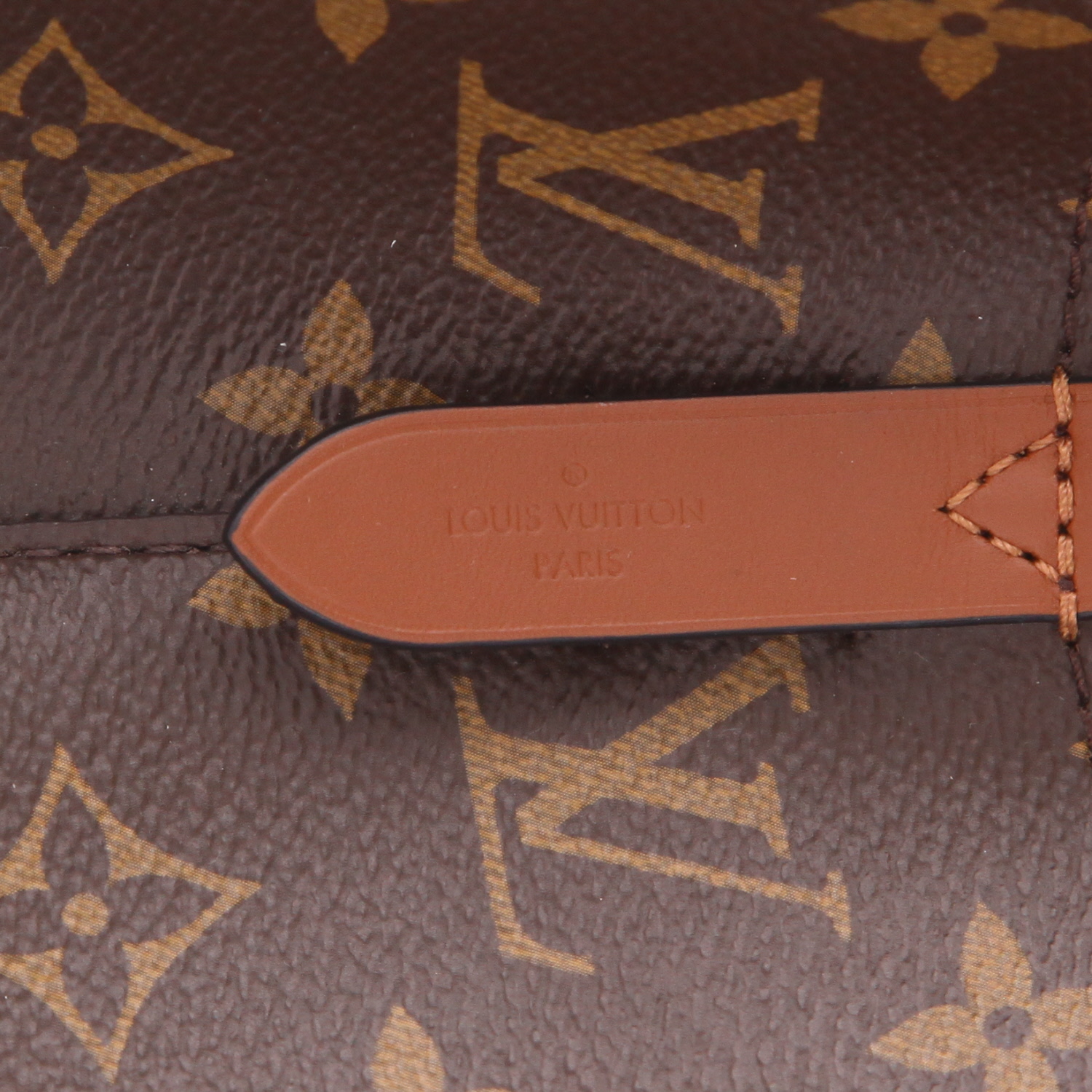 Sac à main Louis Vuitton  NéoNoé en toile monogram marron et cuir marron - Detail D2
