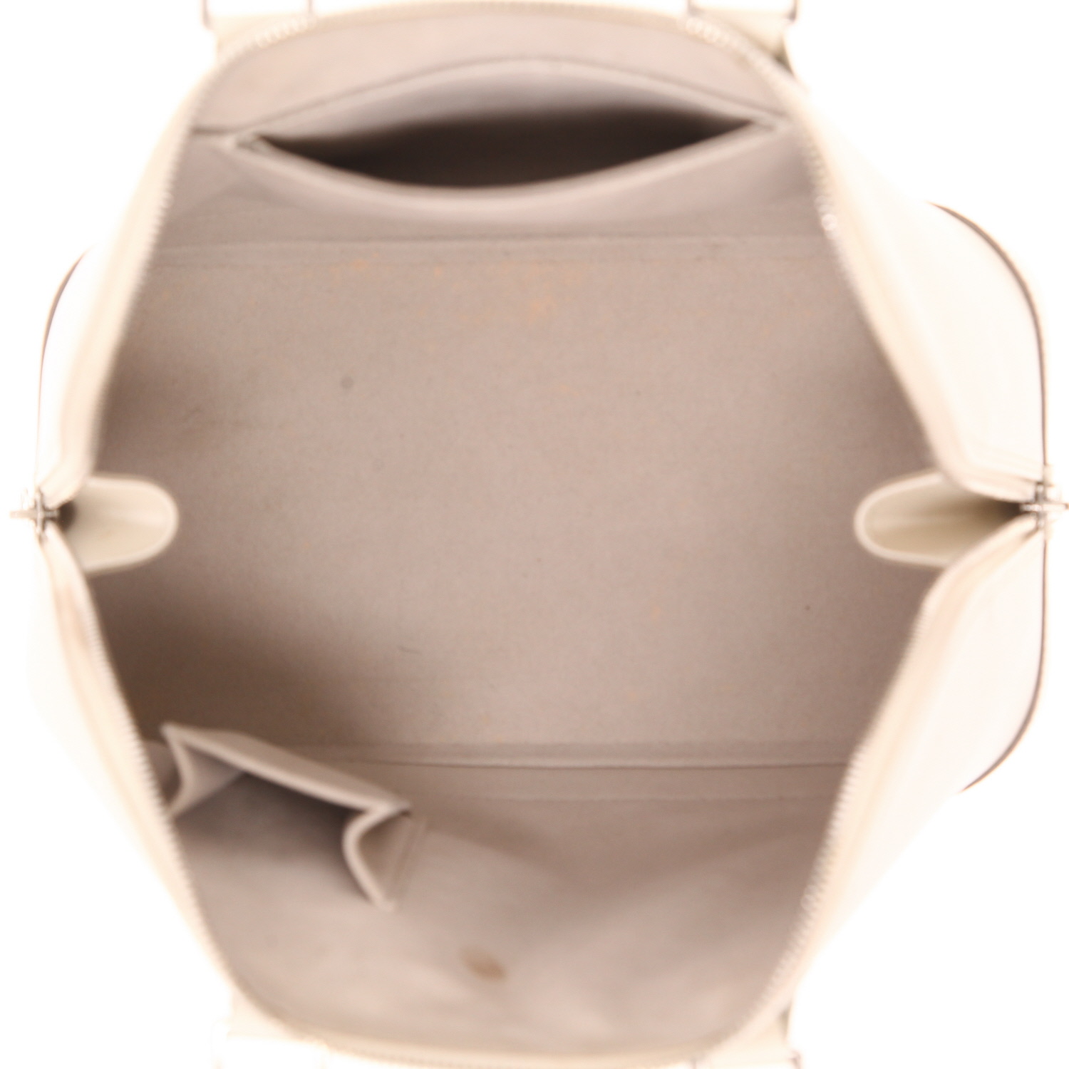 Borsa Louis Vuitton Alma, modello medio, in pelle Épi Blanc - Detail D3