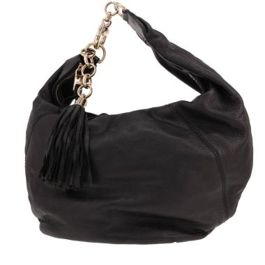 Bolso de mano Gucci «Sienna» de piel negra