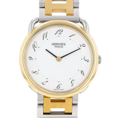 Orologio Hermès Clipper in oro e acciaio, intorno al 2000