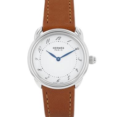 Hermès Arceau watch in steel, Ref: Hermès - AR5.210  Circa 2010