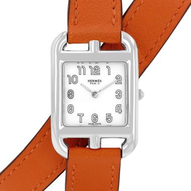 Hermès Cape Cod watch, small model, in steel. Ref: Hermès - CC1.210a. Circa 2020