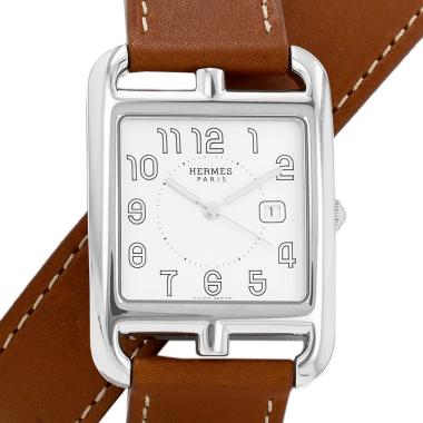 Hermès Cape Cod watch, large model, in steel, Ref: Hermès - CC2.710, circa 2000