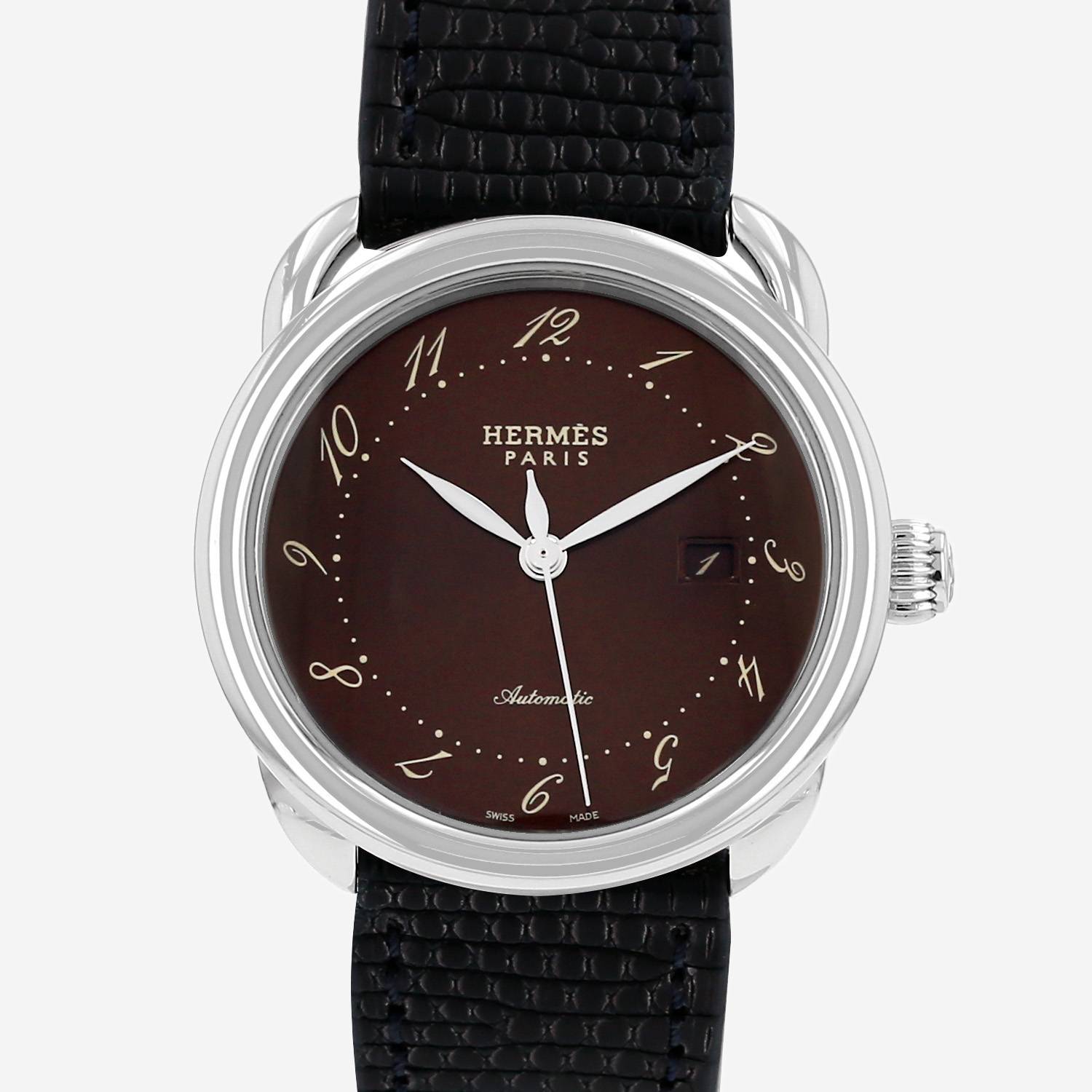 Hermès Arceau watch in steel, Ref: Hermès - AR6.410 Circa 2012