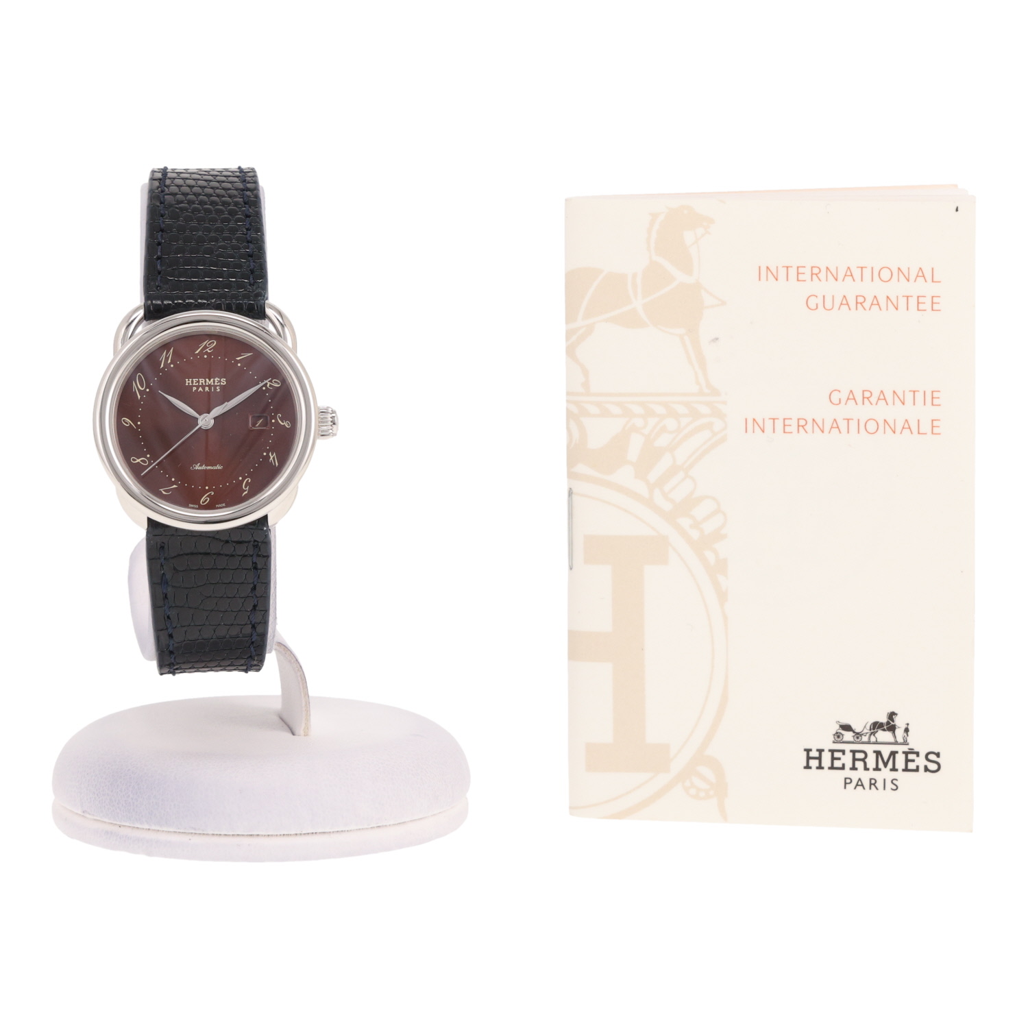 Hermès Arceau watch in steel, Ref: Hermès - AR6.410  Circa 2012