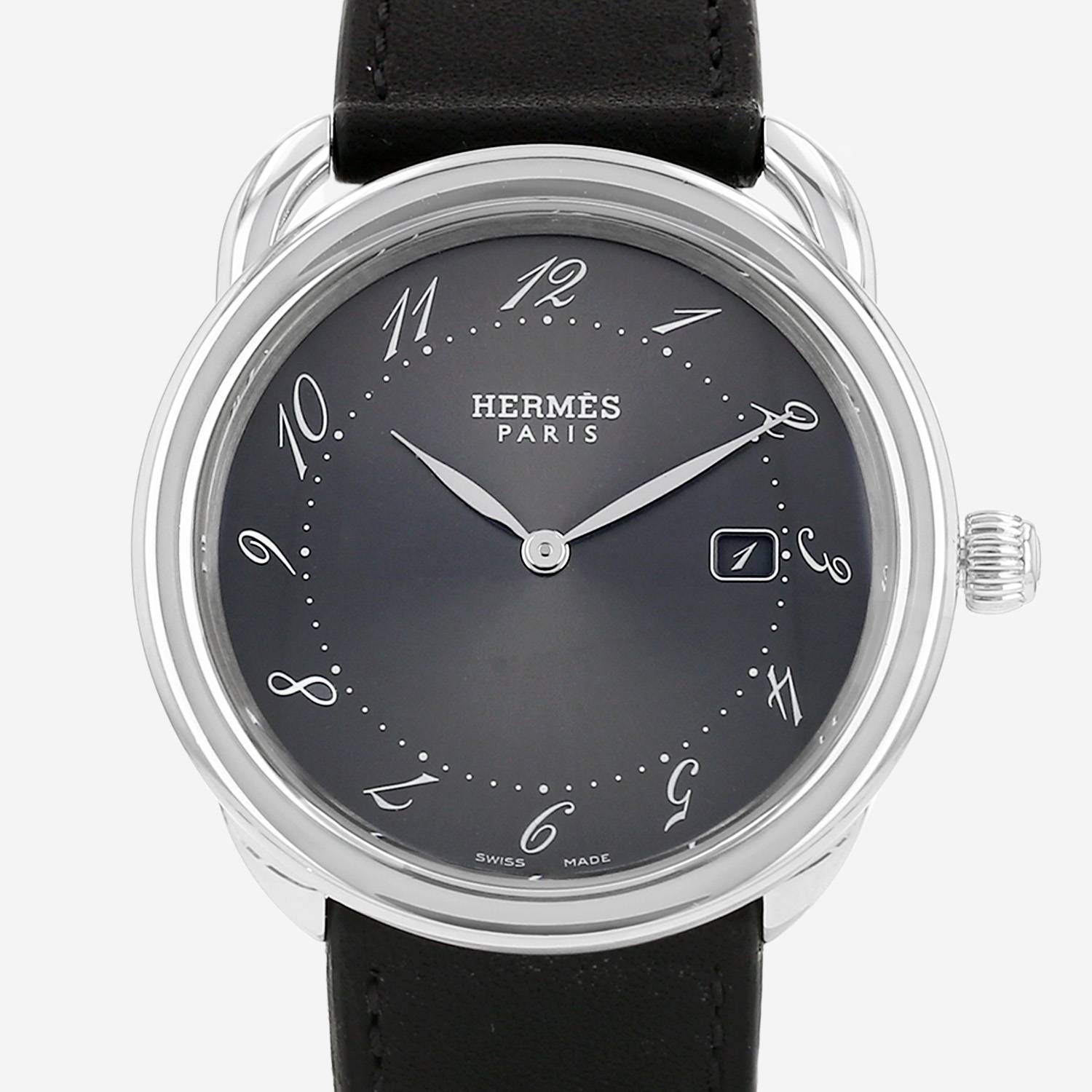 Hermès Arceau watch in steel, Ref: Hermès - AR5.710, circa 2010