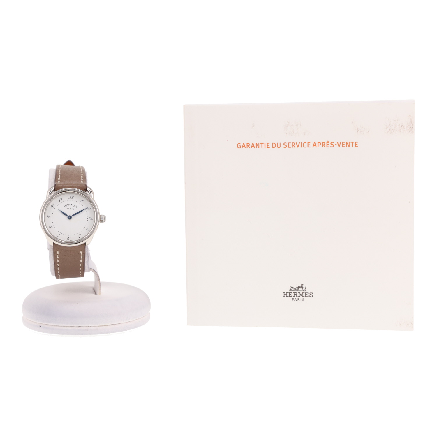 Reloj Hermès Arceau de acero. Ref.: Hermès - AR5.210a. Aproximadamente 2022