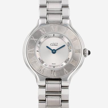 Montre Cartier Must 21 en acier Ref: Cartier - 1340  Vers 1999