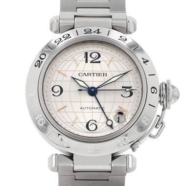 Montre Cartier Pasha en acier Ref: Cartier - 2377  Vers 2000