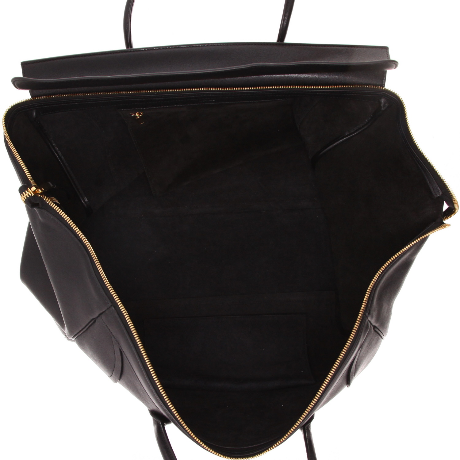 Borsa Celine Luggage in pelle nera - Detail D3