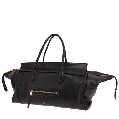 Borsa Celine Luggage in pelle nera