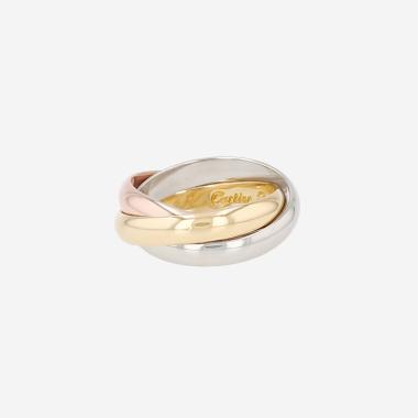 Bague Cartier Paris Trinity en 3 ors