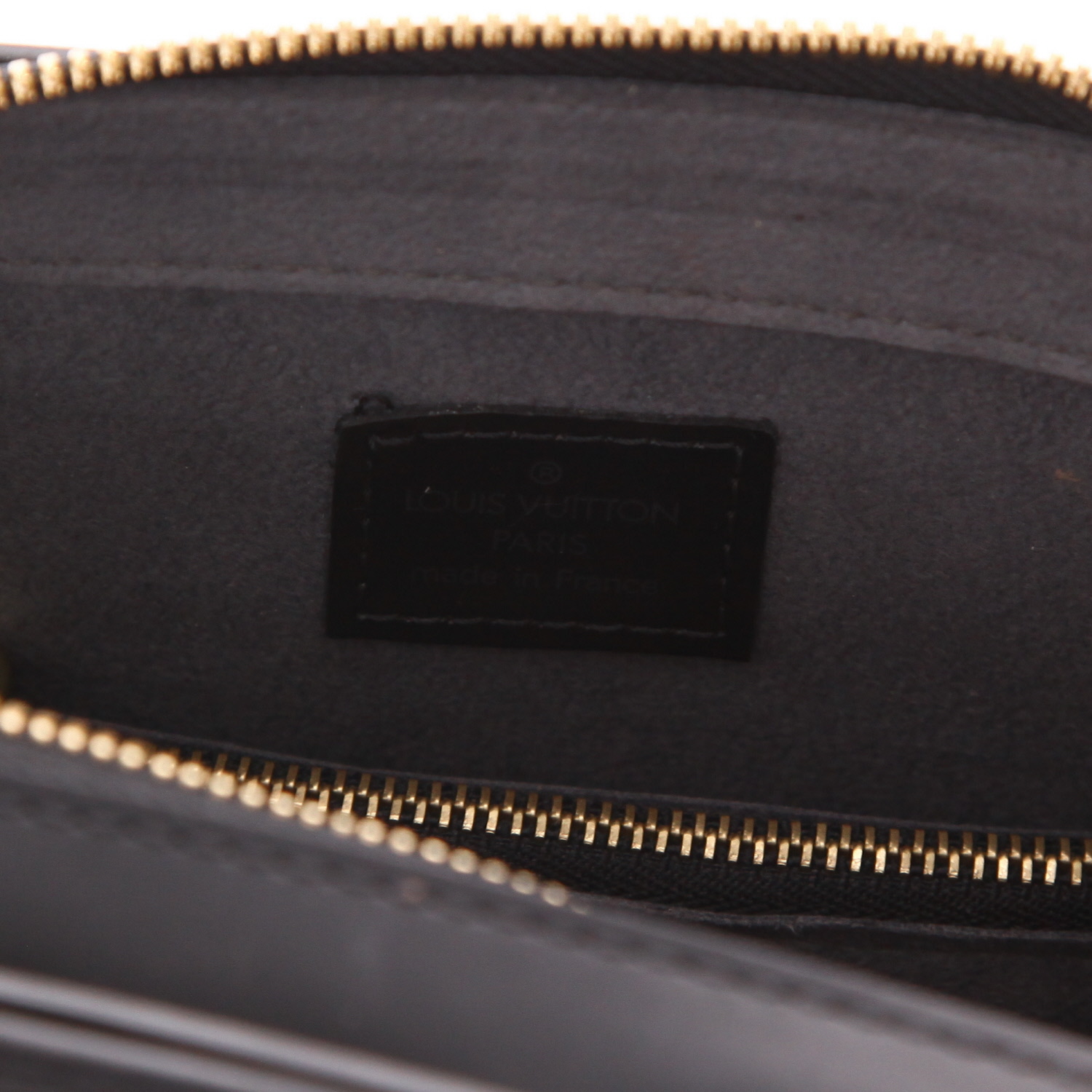 Borsa Louis Vuitton Pont Neuf in pelle Épi nera - Detail D2