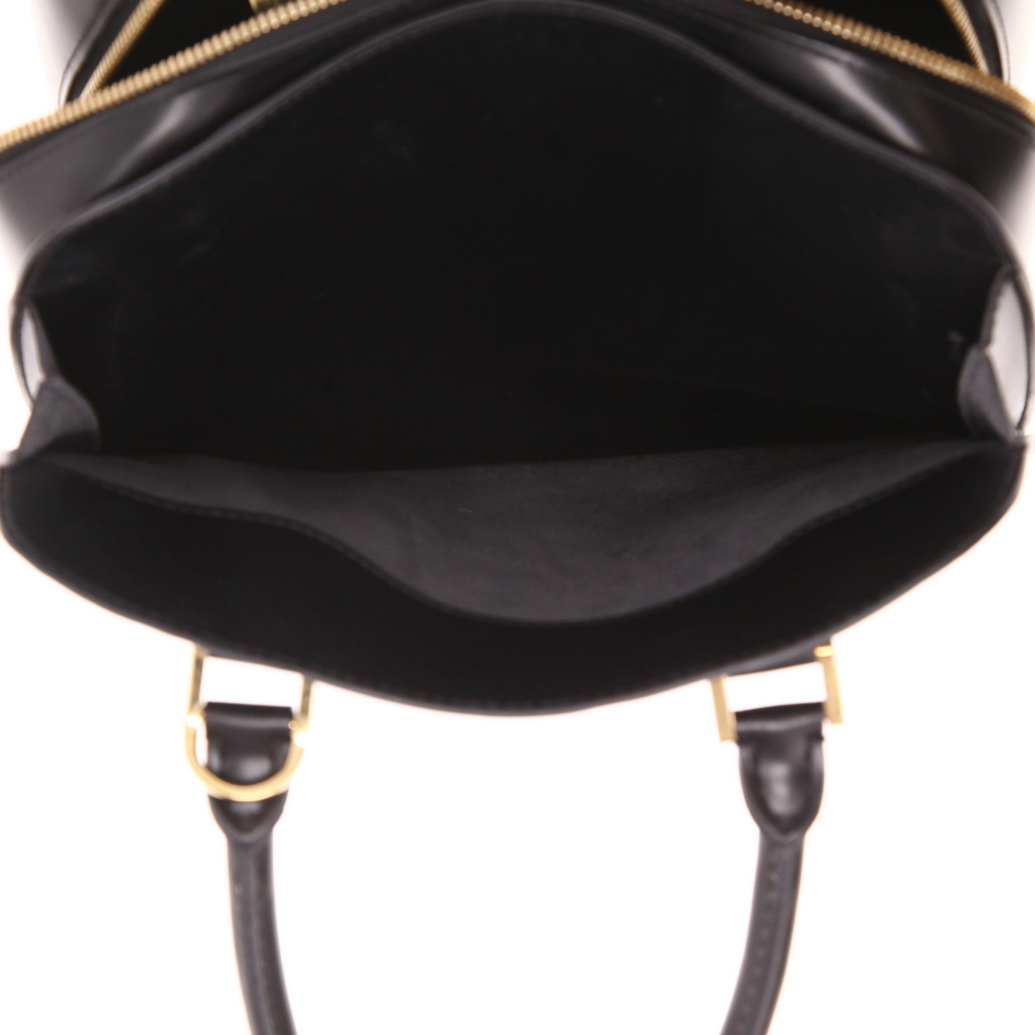 Louis Vuitton Pont Neuf handbag in Noir Épi leather - Detail D4