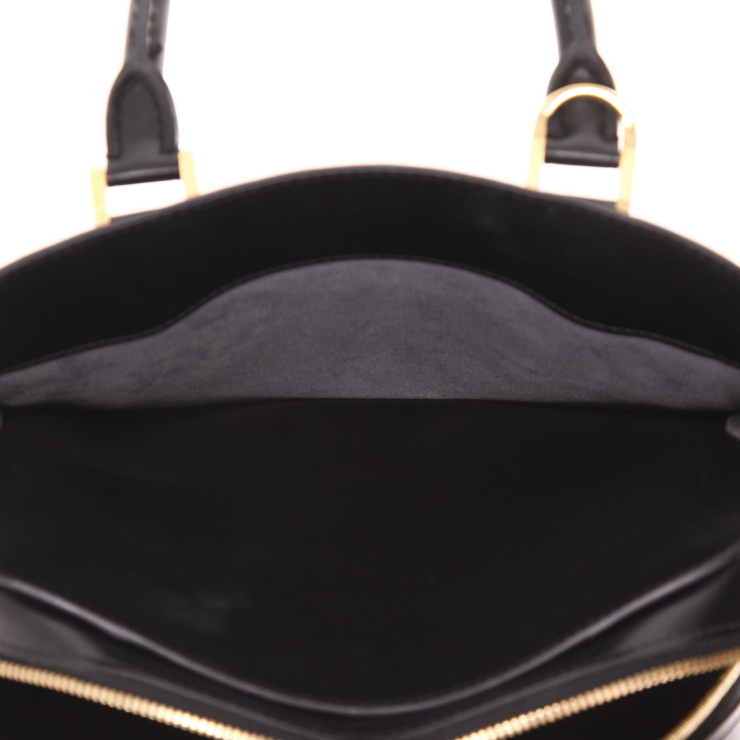 Louis Vuitton Pont Neuf handbag in Noir Épi leather - Detail D5