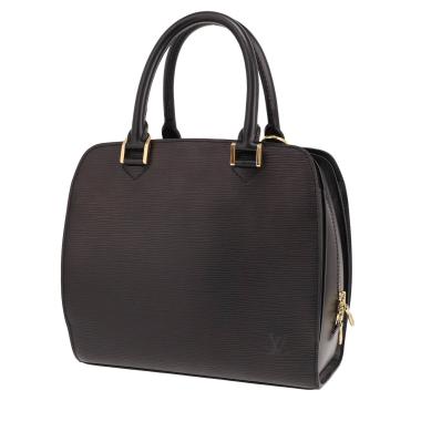 Louis Vuitton Pont Neuf handbag in Noir Épi leather