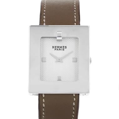 Hermès Belt watch in steel Ref: Hermès - BE1.210  Circa 2000