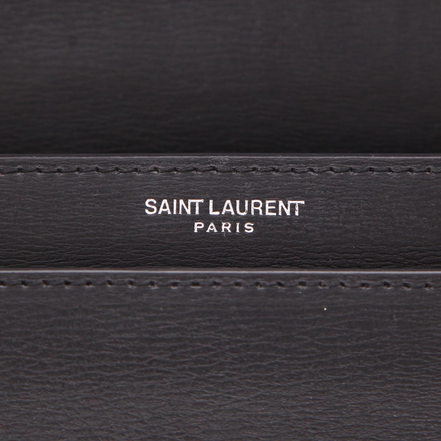 Borsa Saint Laurent Sunset in pelle nera - Detail D2