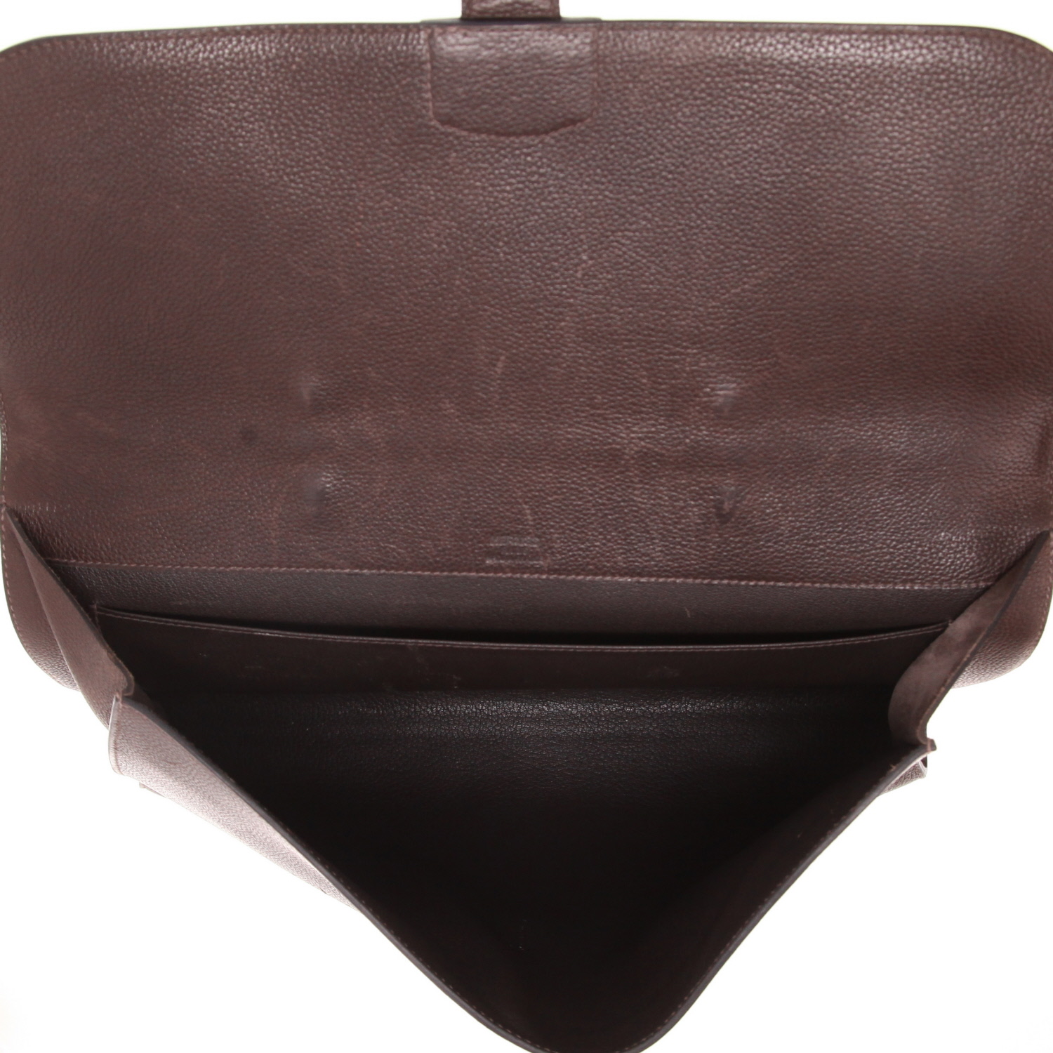 Hermès Briefcase  Barenia Faubourg Ebony Dispatch Bag - Detail D3