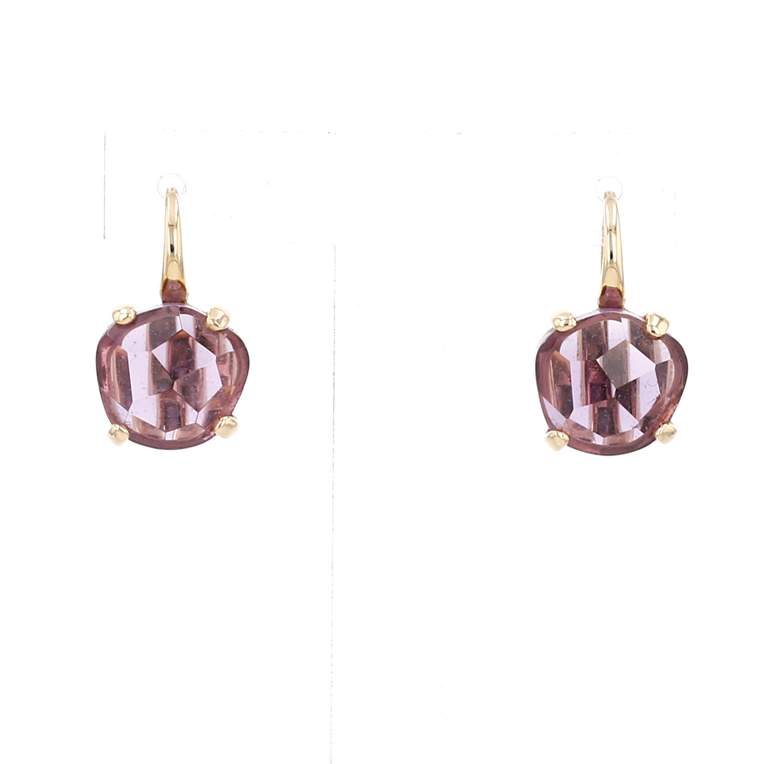Coppia di fibbie Pomellato Lola in oro rosa e ametiste - Detail D3