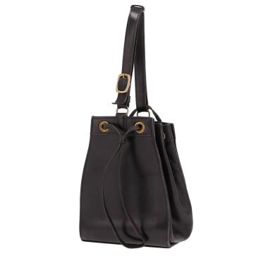 Borsa Hermès  Seau in pelle nera