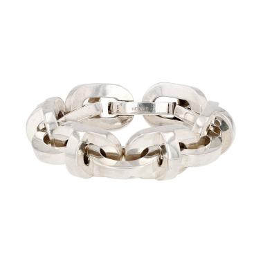 Bracelet Hermès Largo en argent