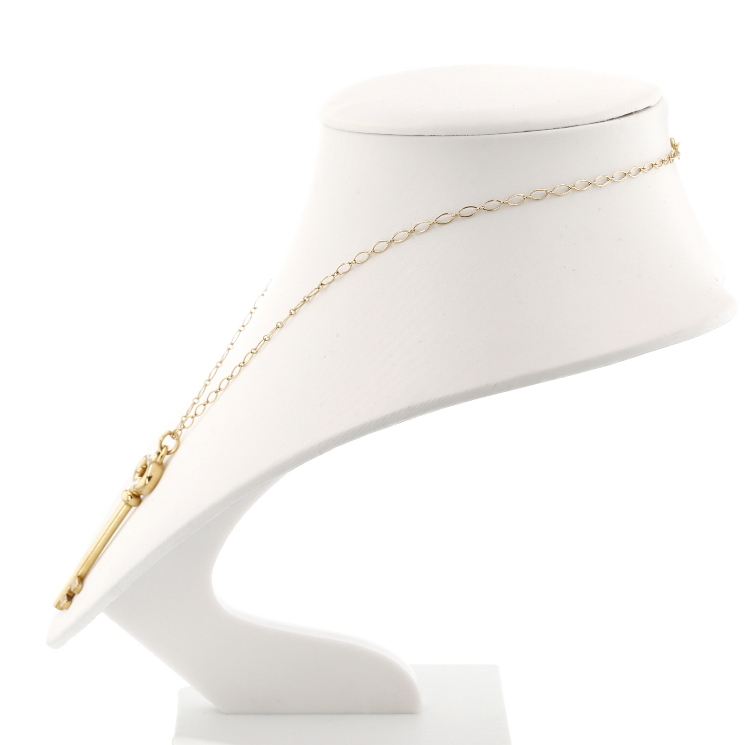 Tiffany & Co Yellow Gold Key Necklace - Detail D6