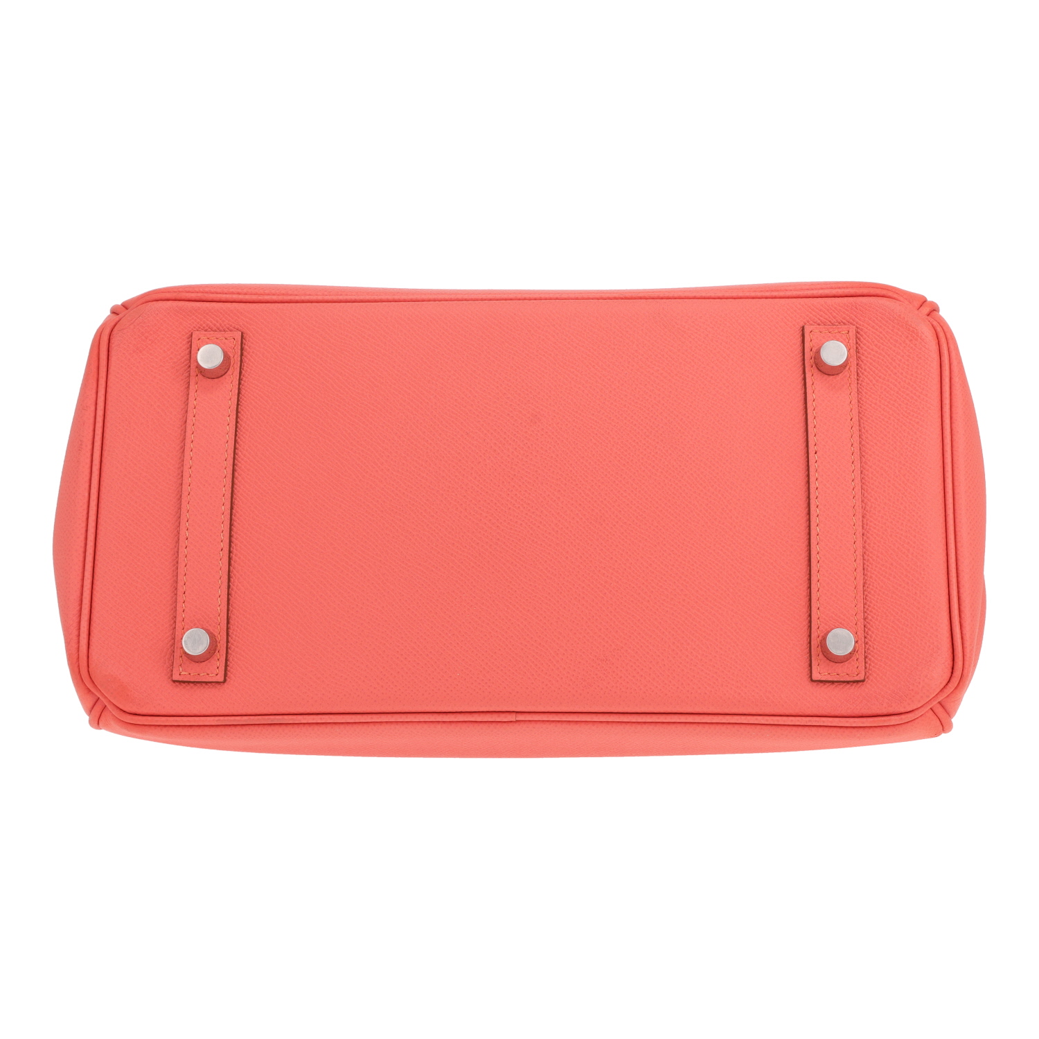 Bolso Hermès Birkin de 30 cm, de piel Epsom en color Rose Lipstick - Detail D1
