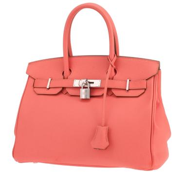 Bolso Hermès Birkin de 30 cm, de piel Epsom en color Rose Lipstick
