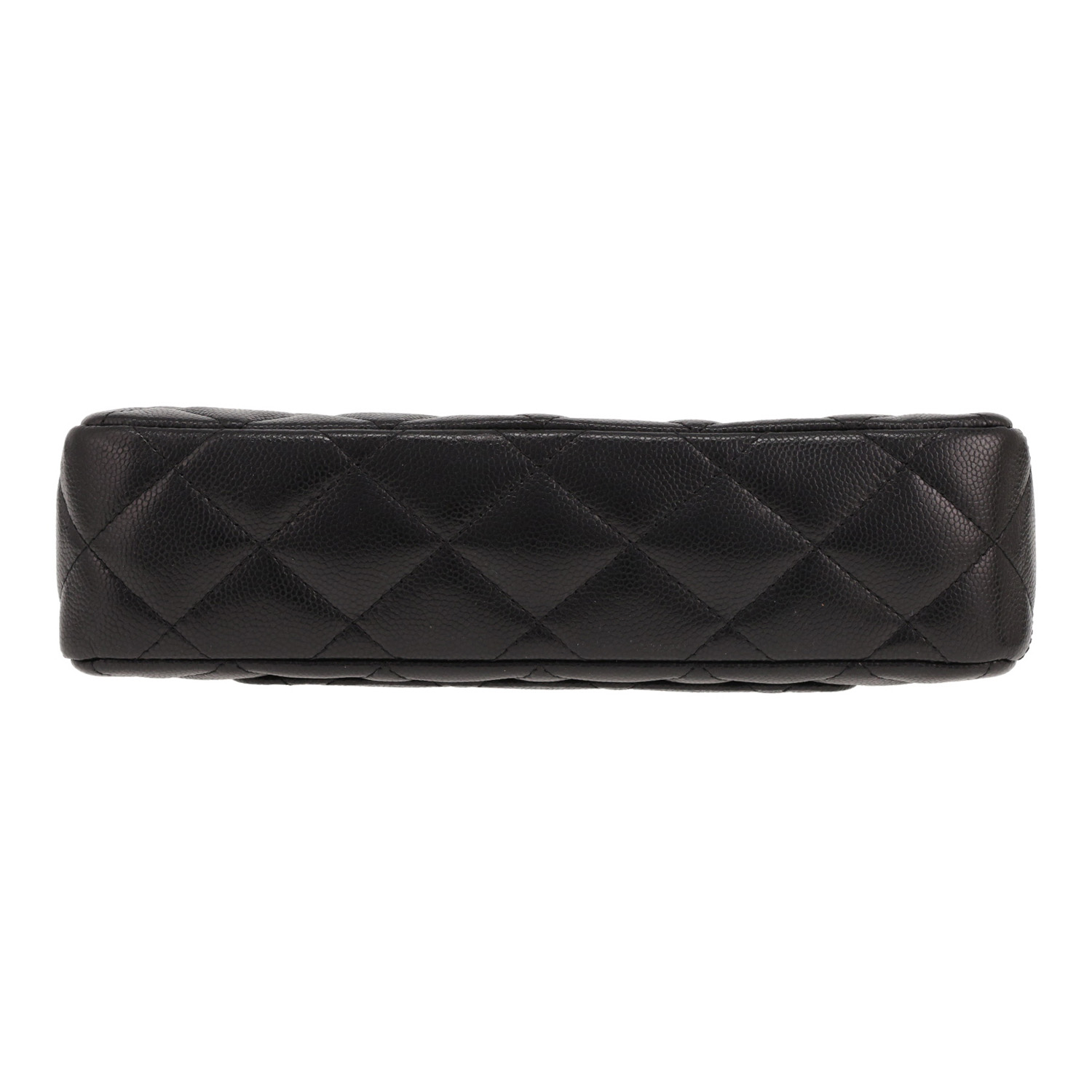 Chanel handbag in black quilted leather - Detail D1