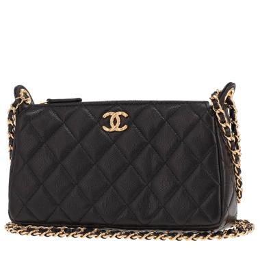 Borsa Chanel in pelle trapuntata nera