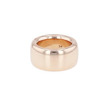 Pomellato Iconica wide ring in rose gold