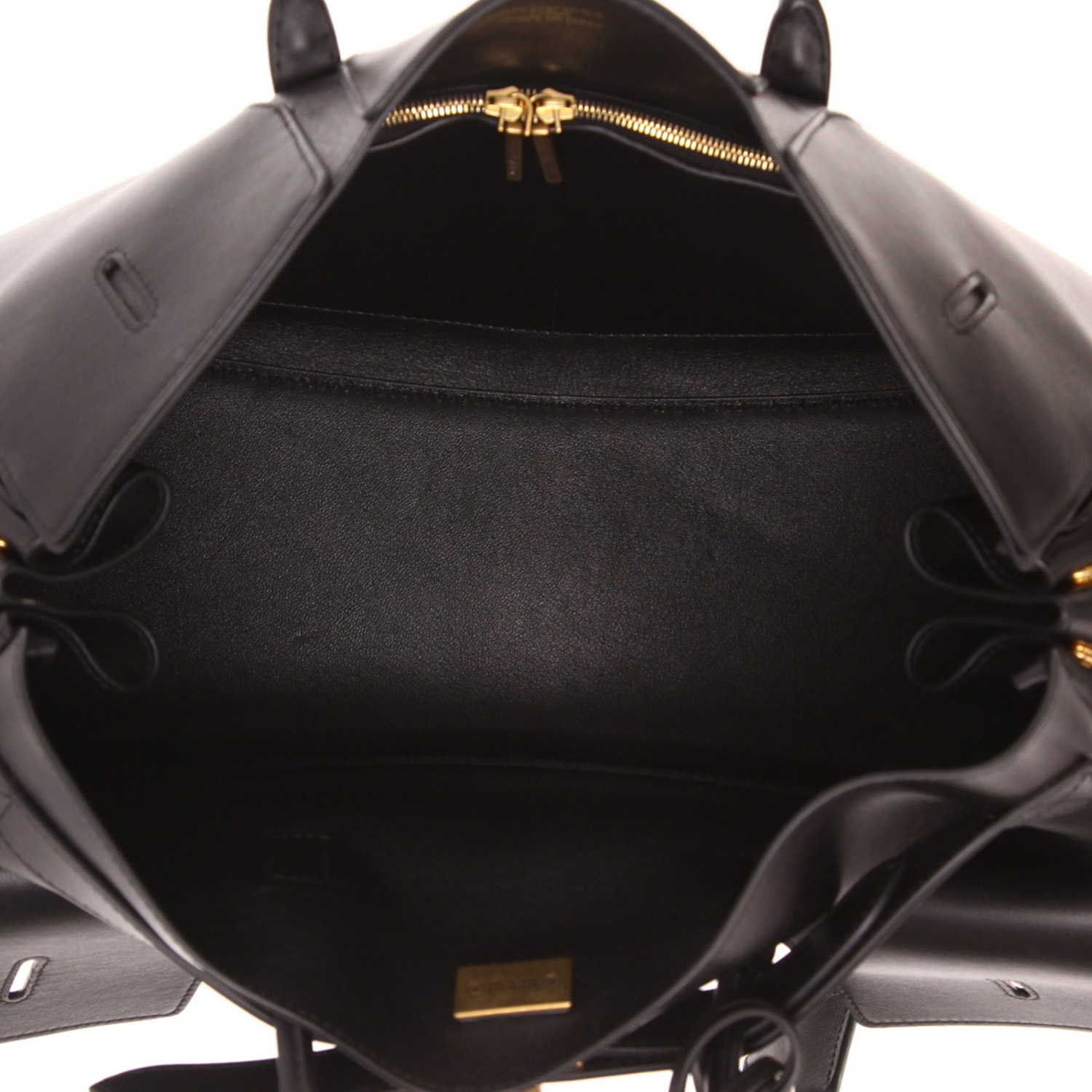 Sac à main Balenciaga Carry All Bel Air moyen modèle  en cuir noir - Detail D3