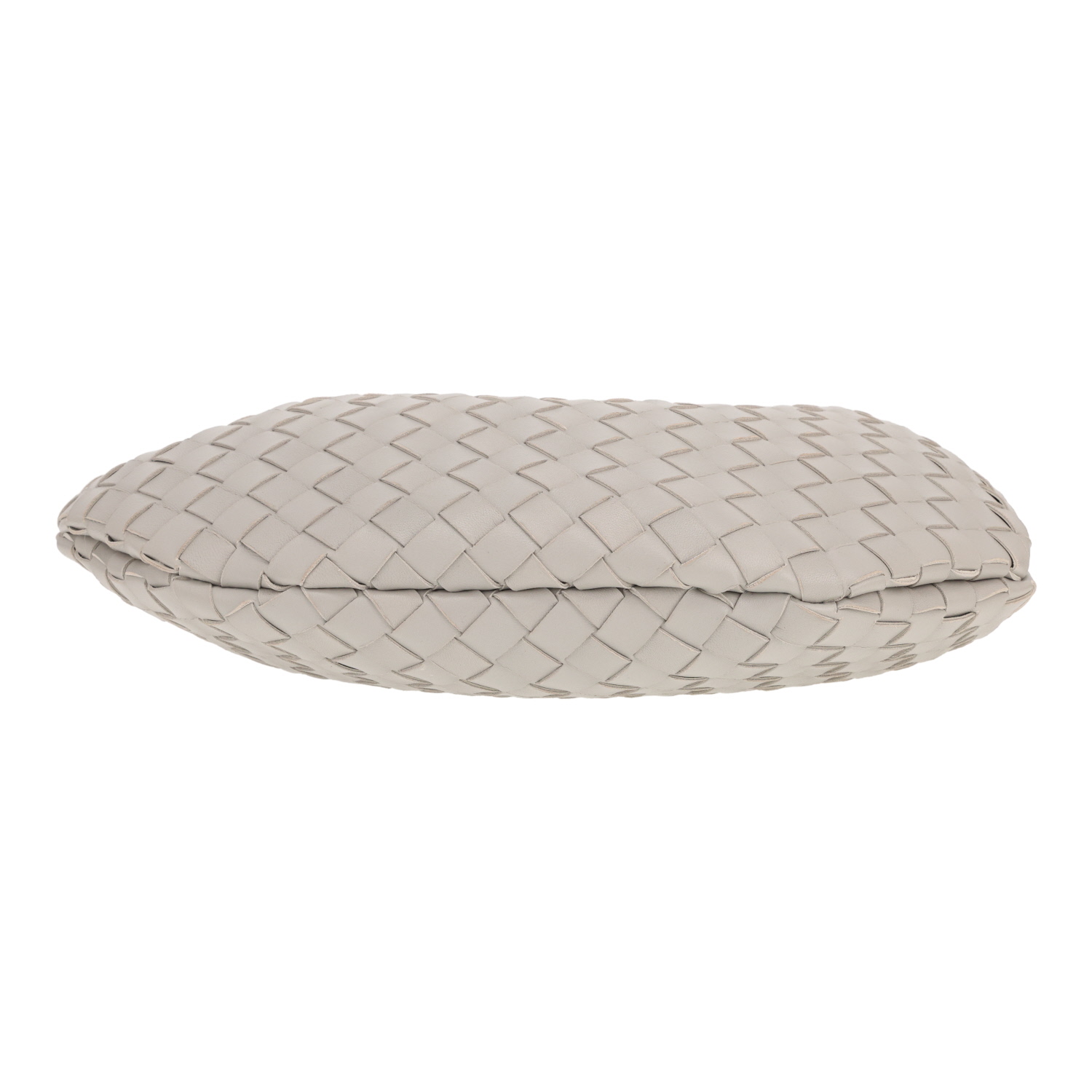 Sac à main Bottega Veneta  Sardine moyen modèle  en cuir intrecciato gris - Detail D1