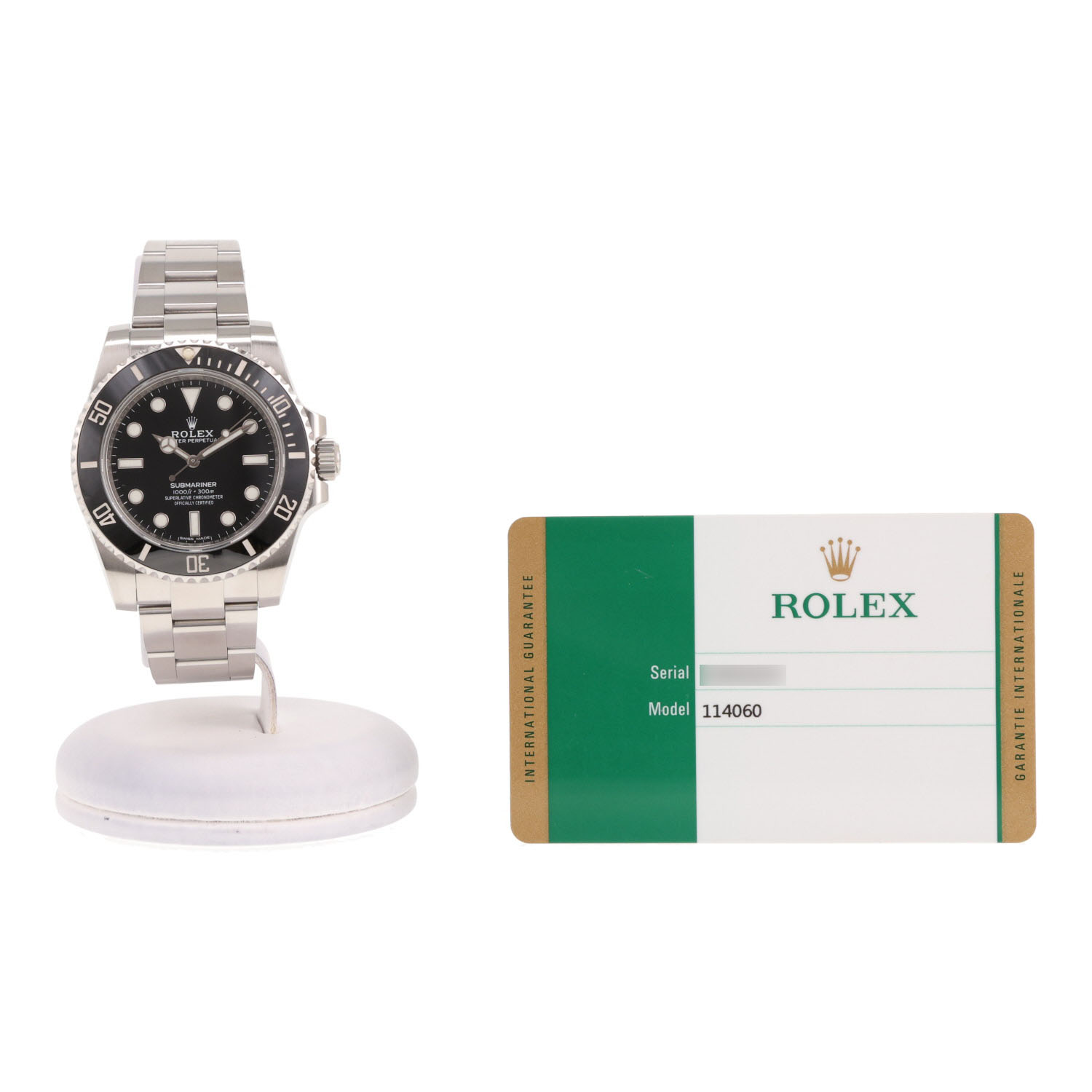 Reloj Rolex Submariner de acero, ref.: Rolex - 114060, hacia 2019