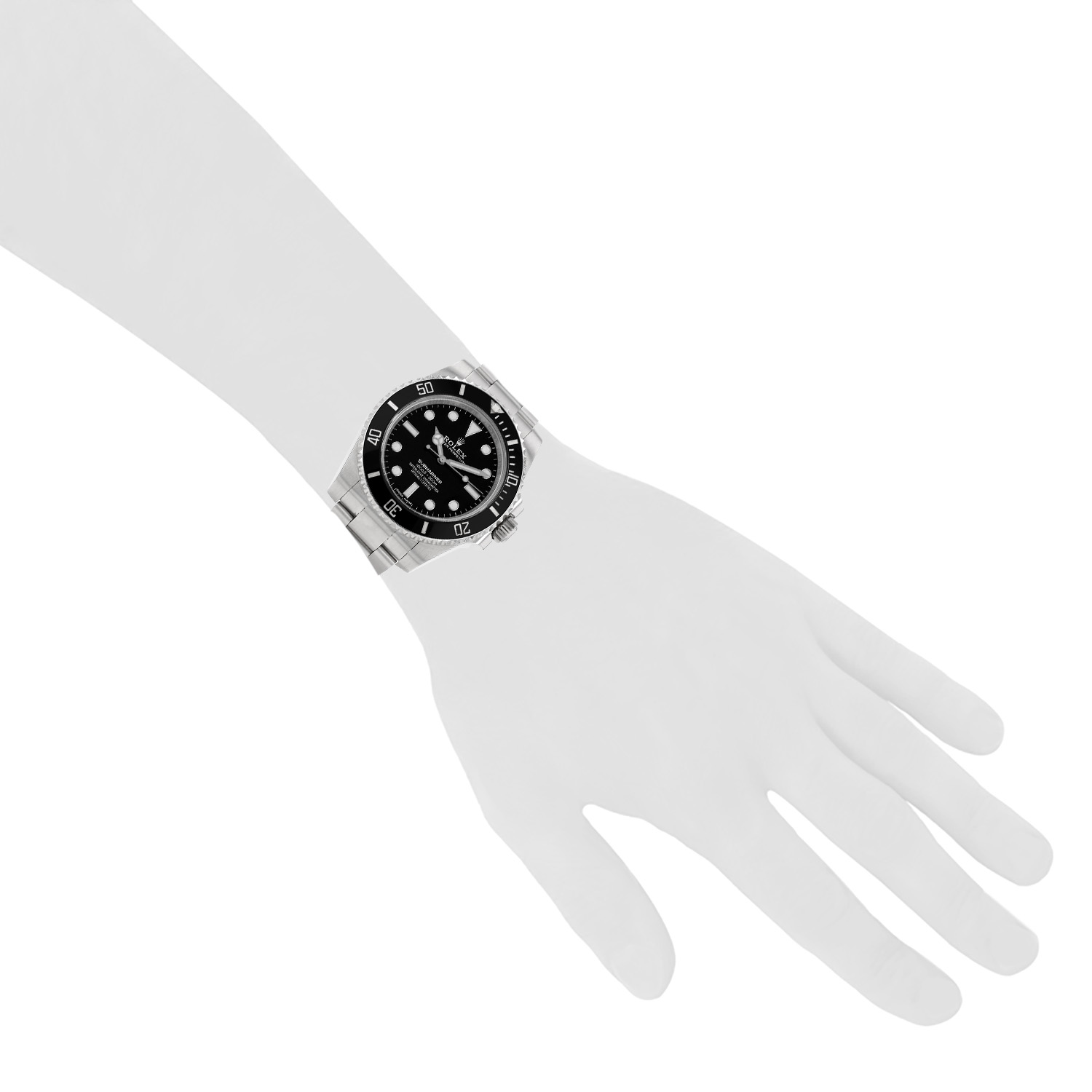 Rolex Submariner steel watch, Ref: Rolex - 114060  Circa 2018 - Detail D1