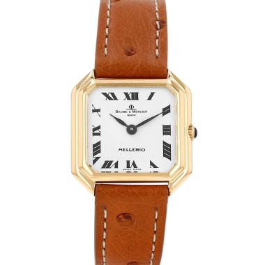 Reloj Baume & Mercier con correa de oro amarillo. Ref.: Baume & Mercier - 38259 firmado por Mellerio Hacia 1970