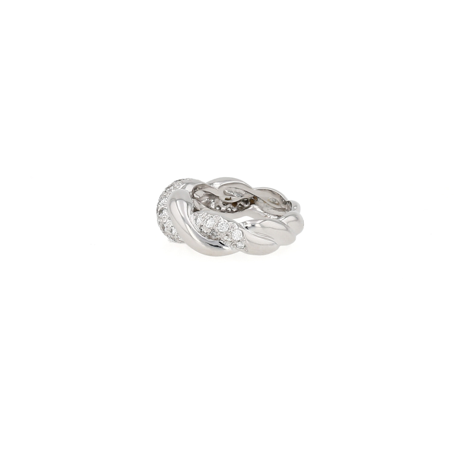 Anillo Boucheron de oro blanco y diamantes - Detail D5