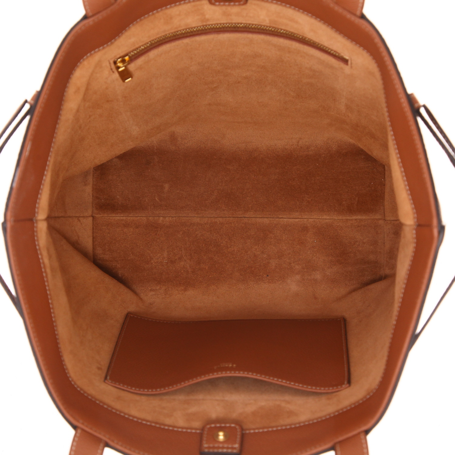 Celine Anaïs brown leather tote bag - Detail D3