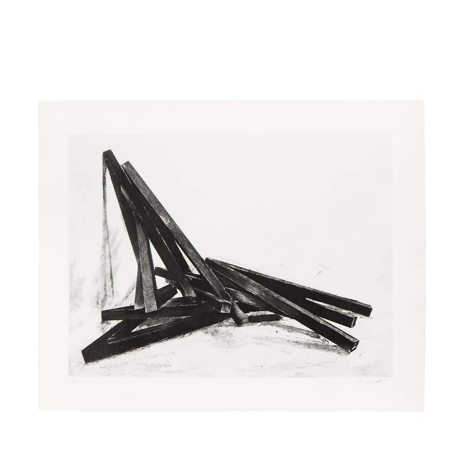 Effondrement : Lignes indéterminées - 2014 - Detail D1