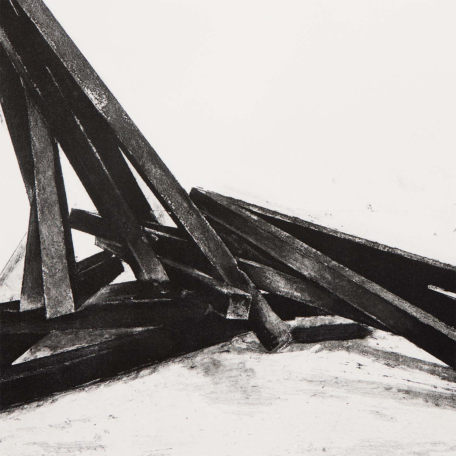 Effondrement : Lignes indéterminées - 2014 - Detail D2