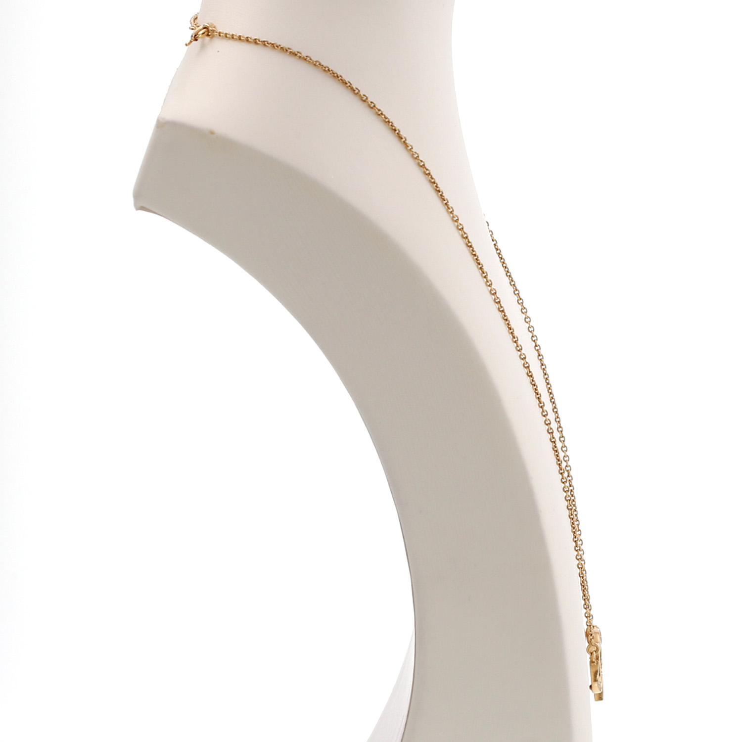 Van Cleef & Arpels necklace in yellow gold, Corail and diamonds - Detail D2