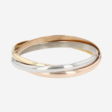 Bracelet Cartier Trinity en 3 ors
