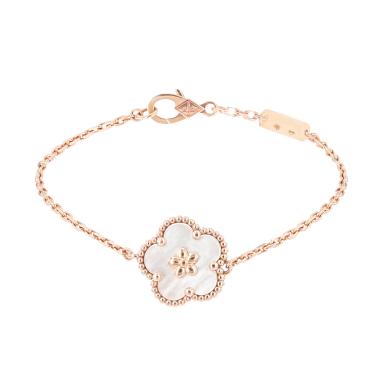 Bracciale Van Cleef & Arpels Lucky Spring in oro rosa e madreperla